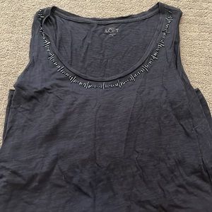 Loft navy blue top size M